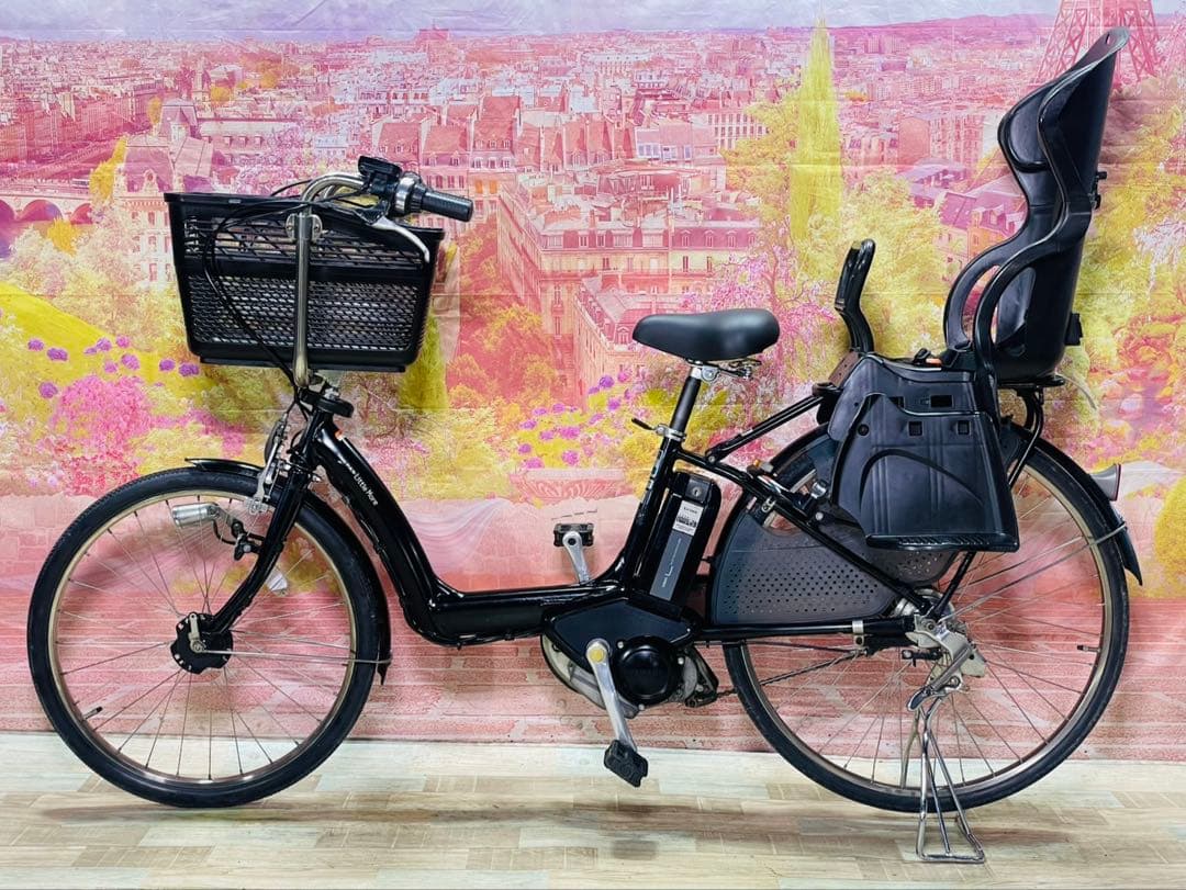 ZK3308 電動自転車 ヤマハ パス 子供乗せ 26インチ 送料無料