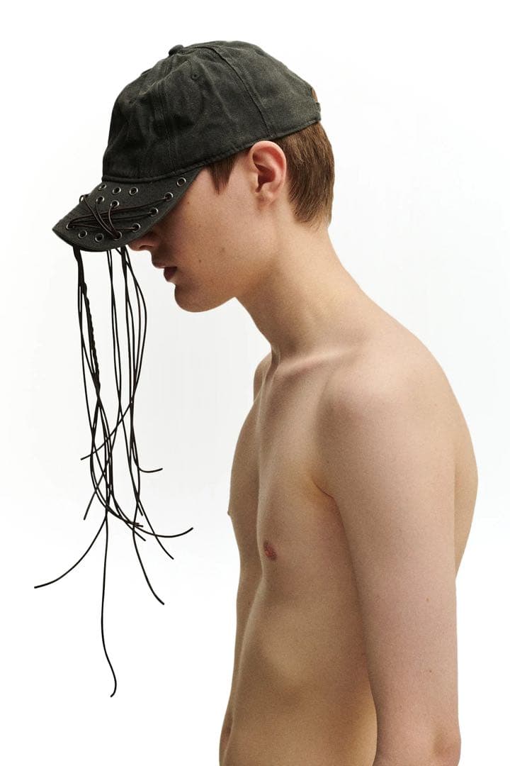 PLN P.L.N. オイルコーティング キャップ cap 黒