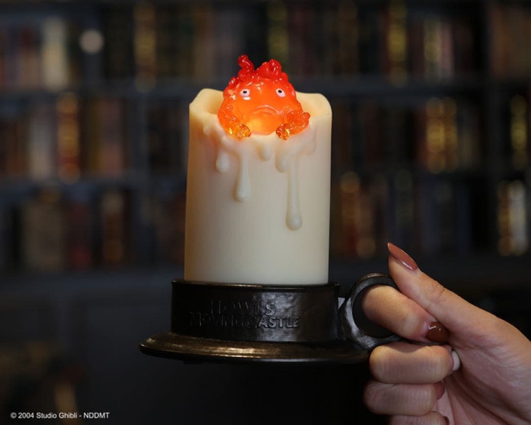 ハウルの動く城 カルシファーのゆらゆらキャンドルライト
