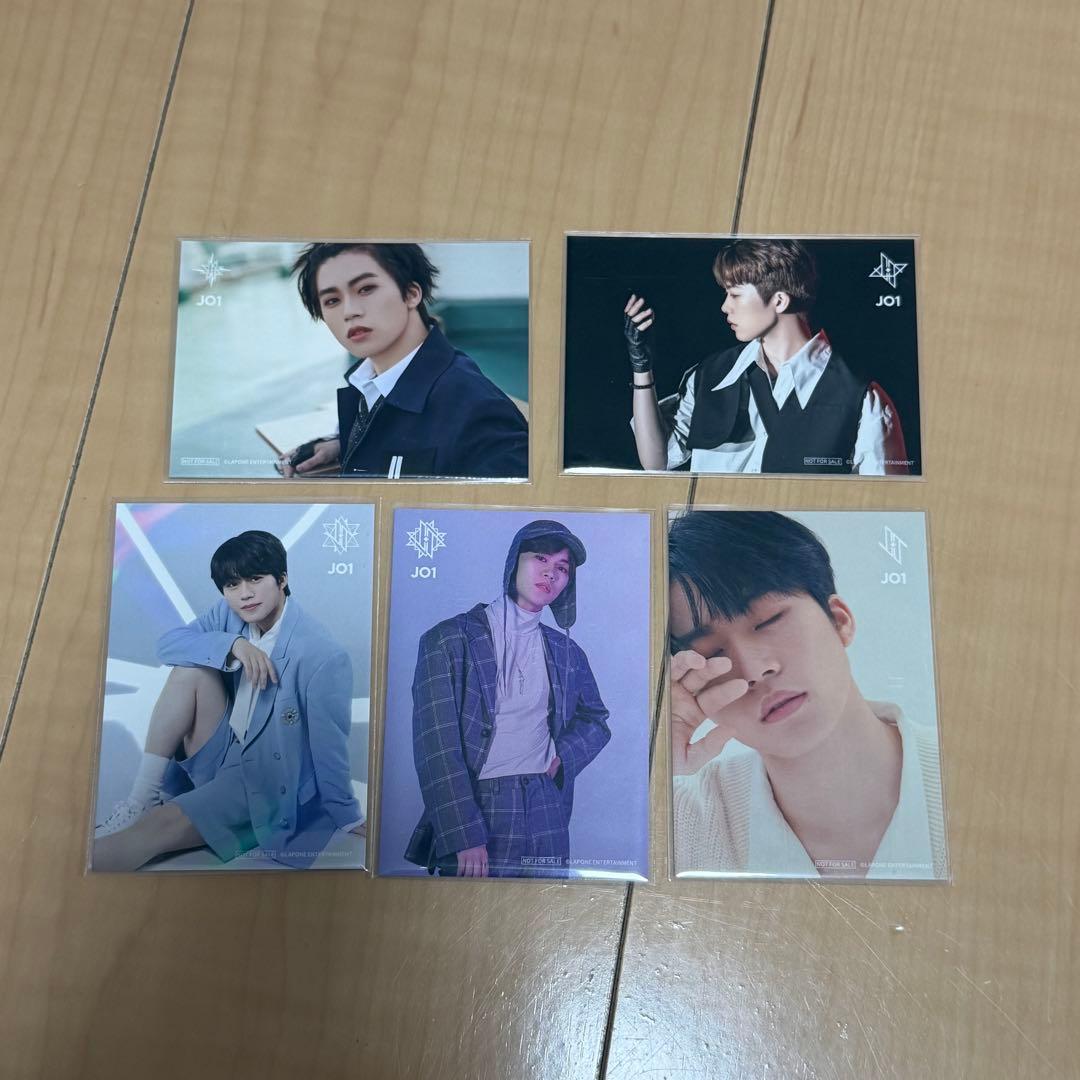 JO1 写真カード 5枚セット 木全翔也 OTD 旧譜