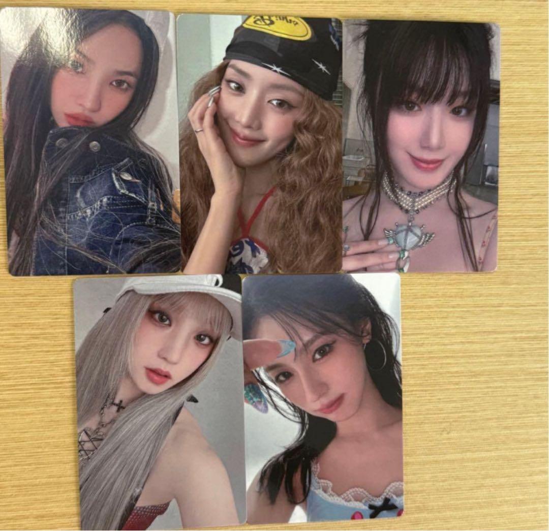 (G)I-DLE ワルツ 東京　会場限定　タワレコ　トレカ　5種コンプ