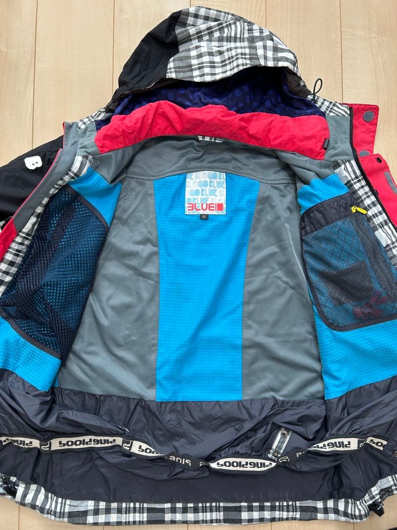 BLUE BLOOD スノーボードウェア上下セットアップ - メルカリ