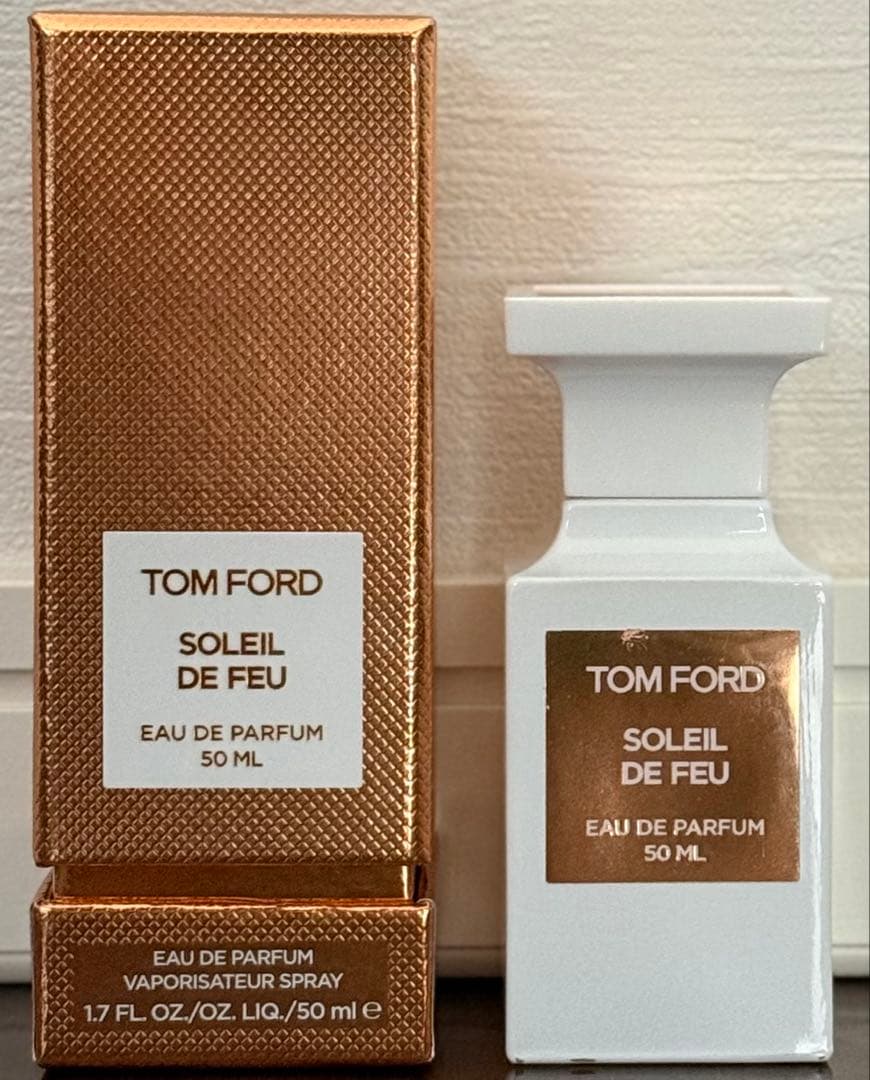 国内購入　トムフォード　ソレイユ　ドゥフ　オードパルファム　50ml 箱付き