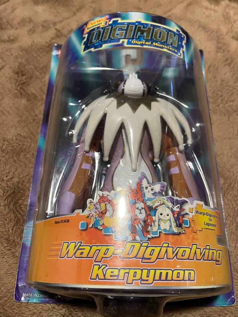 未開封　未開封　デジモンフロンティア　ロップモン　ケルビモン善　海外フィギュア