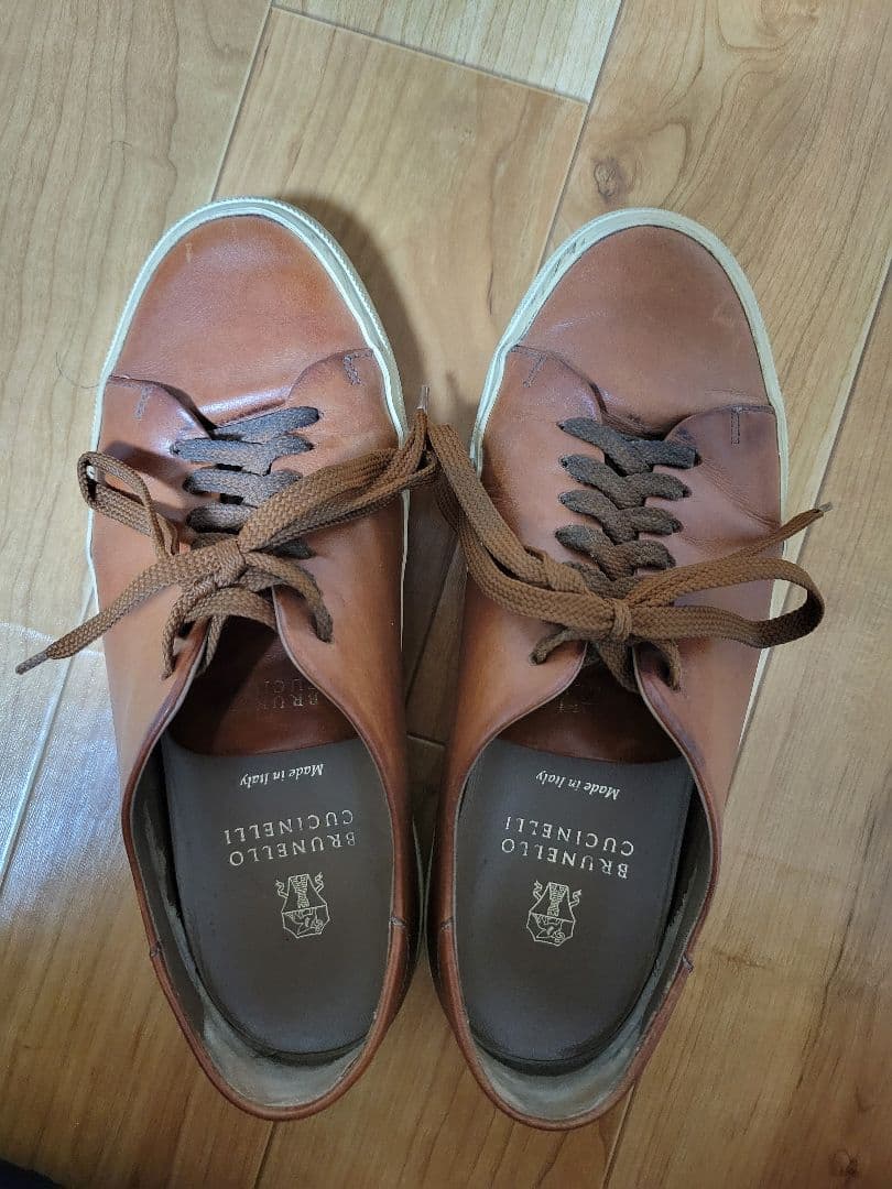BRUNELLO CUCINELLI 　レザースニーカー