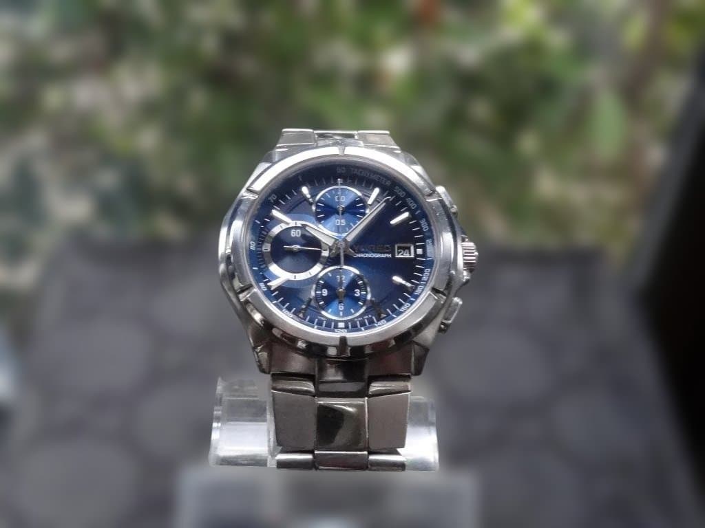 k*4様 SEIKO WIRED 7T92-0JK0 セイコー クロノグラフ 腕