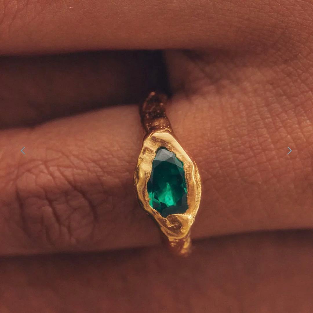 simuero Faro Green リング 16号