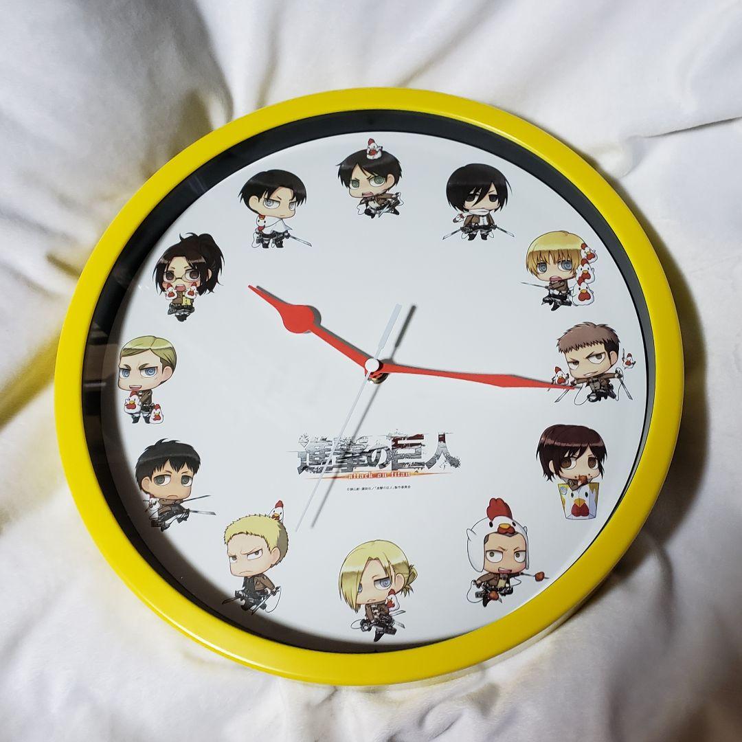 進撃の巨人　×　ローソン 
 
C賞　オリジナル壁掛け時計