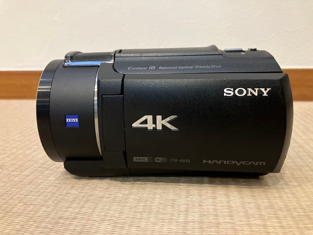 SONY FDR-AX45、GP-VPT1、BC-QM1、SDカードのセット