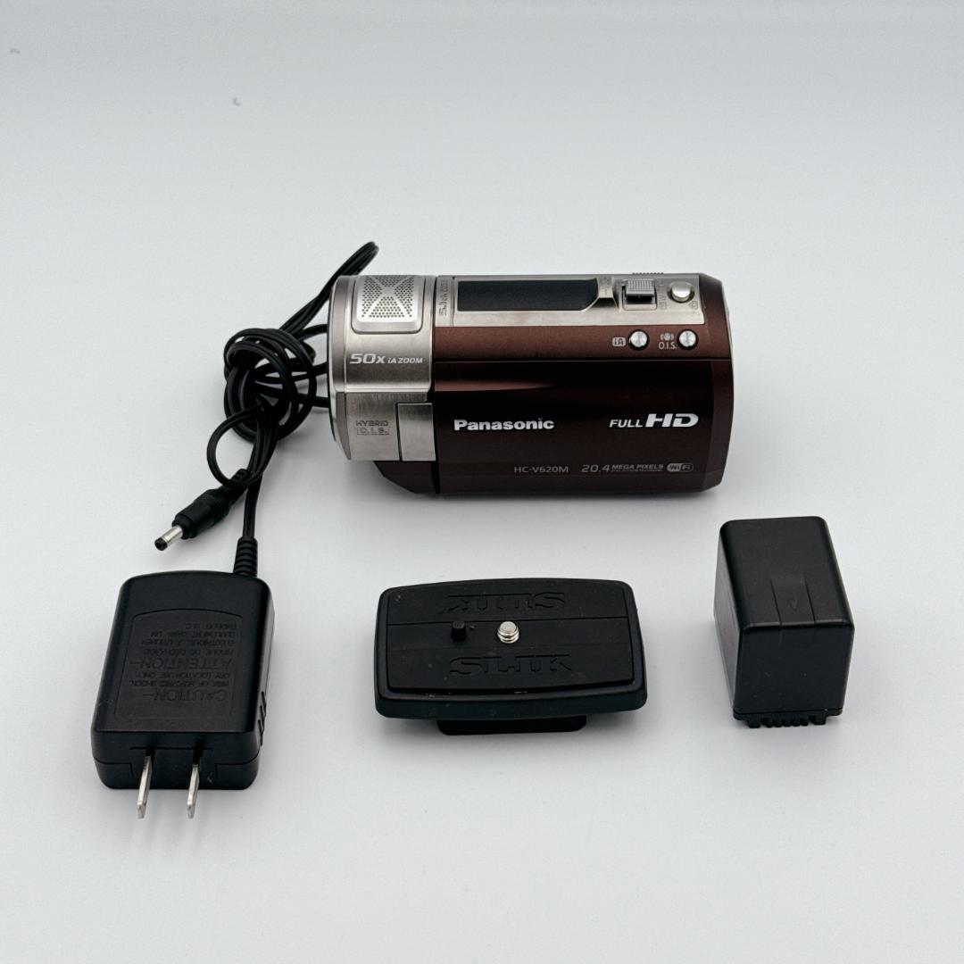 【美品】Panasonic デジタルハイビジョンビデオカメラ HC-V620M 概要 デジタルハイビジョンビデオカメラ HC-V620M | デジタルビデオ