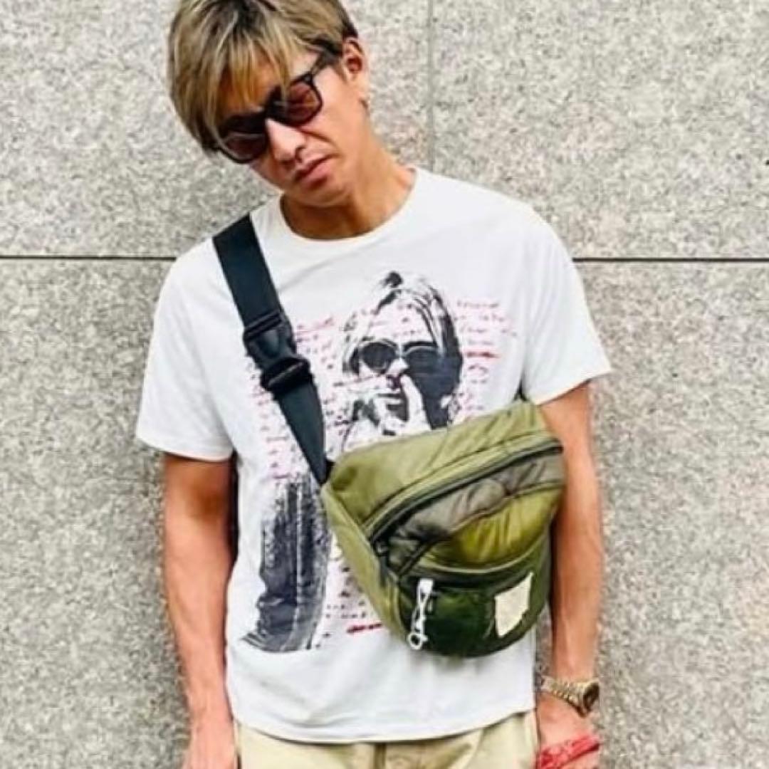 [新品]キムタク US Customized Quilted ボディー バッグ