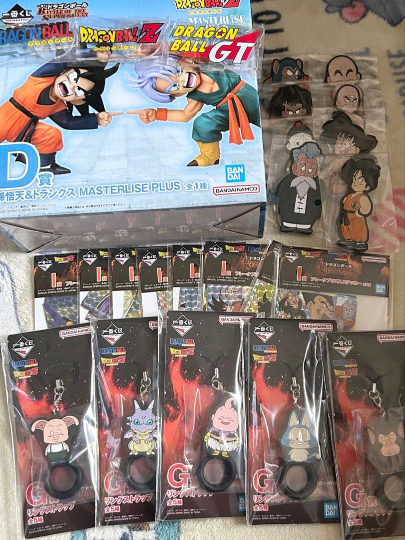 ドラゴンボール一番くじD賞　孫悟天&トランクスフィギュア➕下位賞セミコンプ