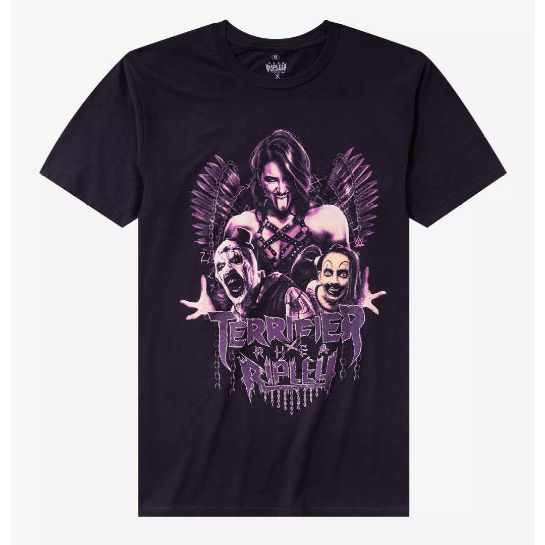 Rhea Ripley × TERRIFIER コラボ Tシャツ