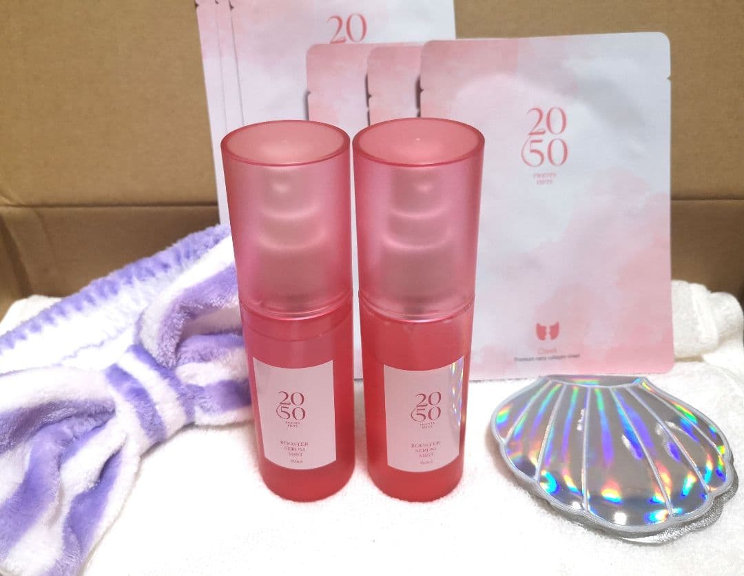 2050 ブースターセラムミスト 2本　プレミアムナノシートGF GC 6枚