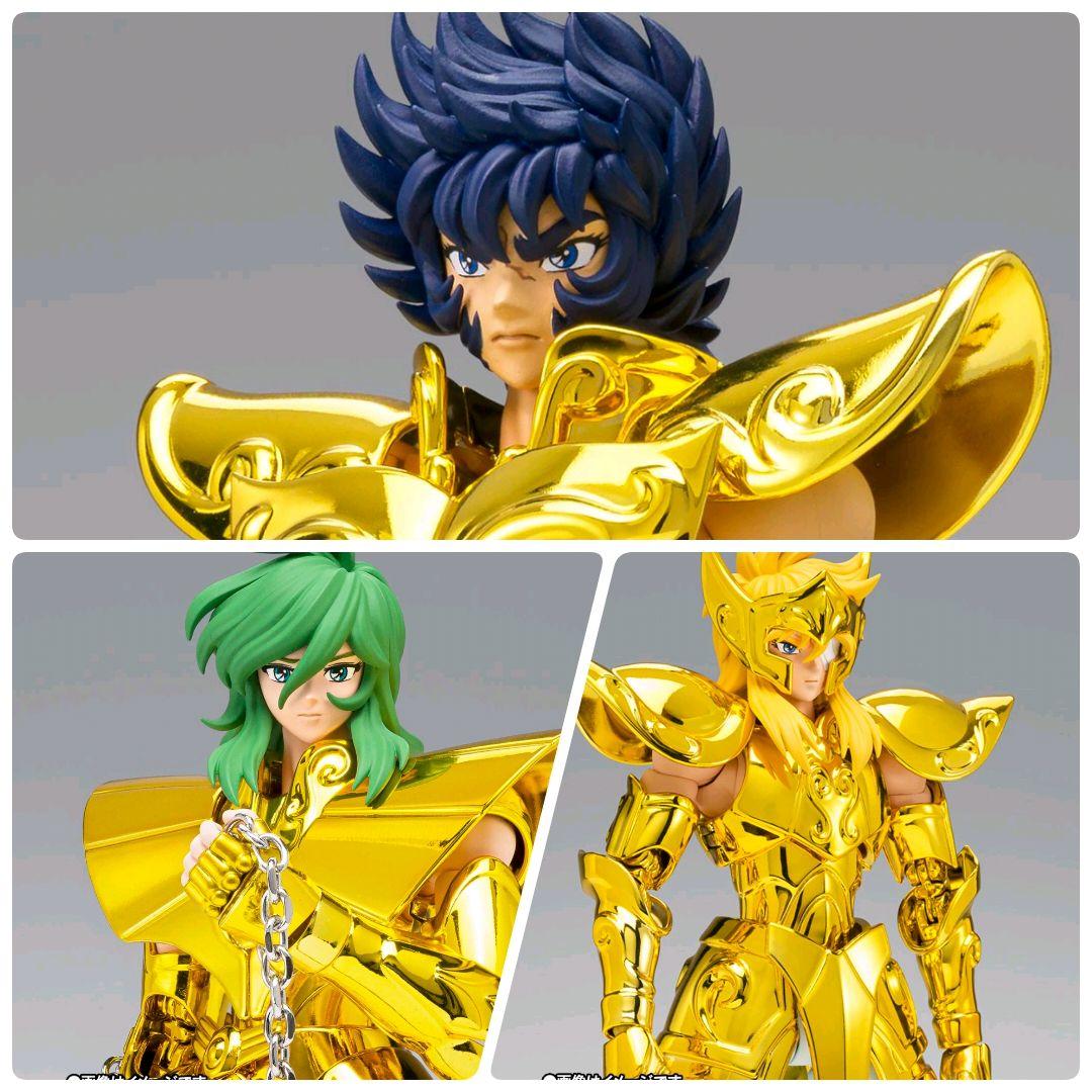 聖闘士聖衣神話EX レオ一輝 アクエリアス氷河 アンドロメダ瞬 継承者3体セット