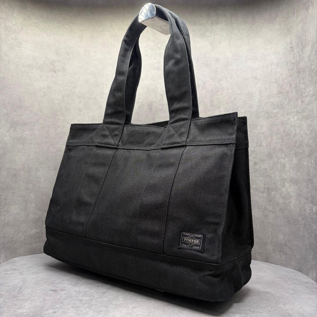 PORTER ポーター SMOKY スモーキー トートバッグ ブラック 黒