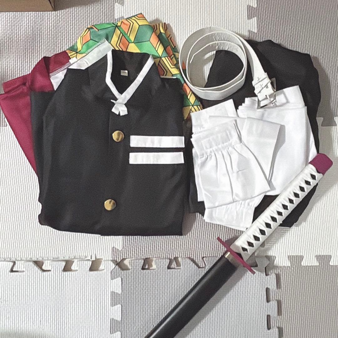 冨岡義勇コスプレ 衣装＋日輪刀 セット