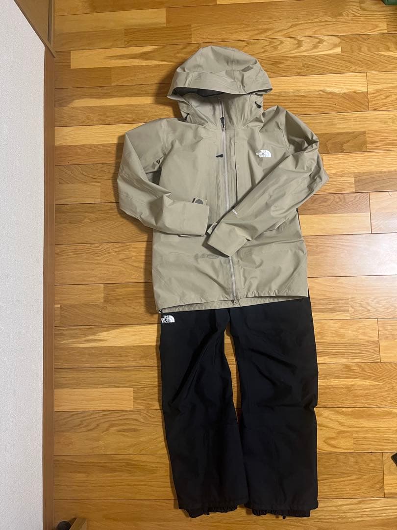 ザ ノースフェイス パウダーガイドジャケットとパンツのセット Lサイズ