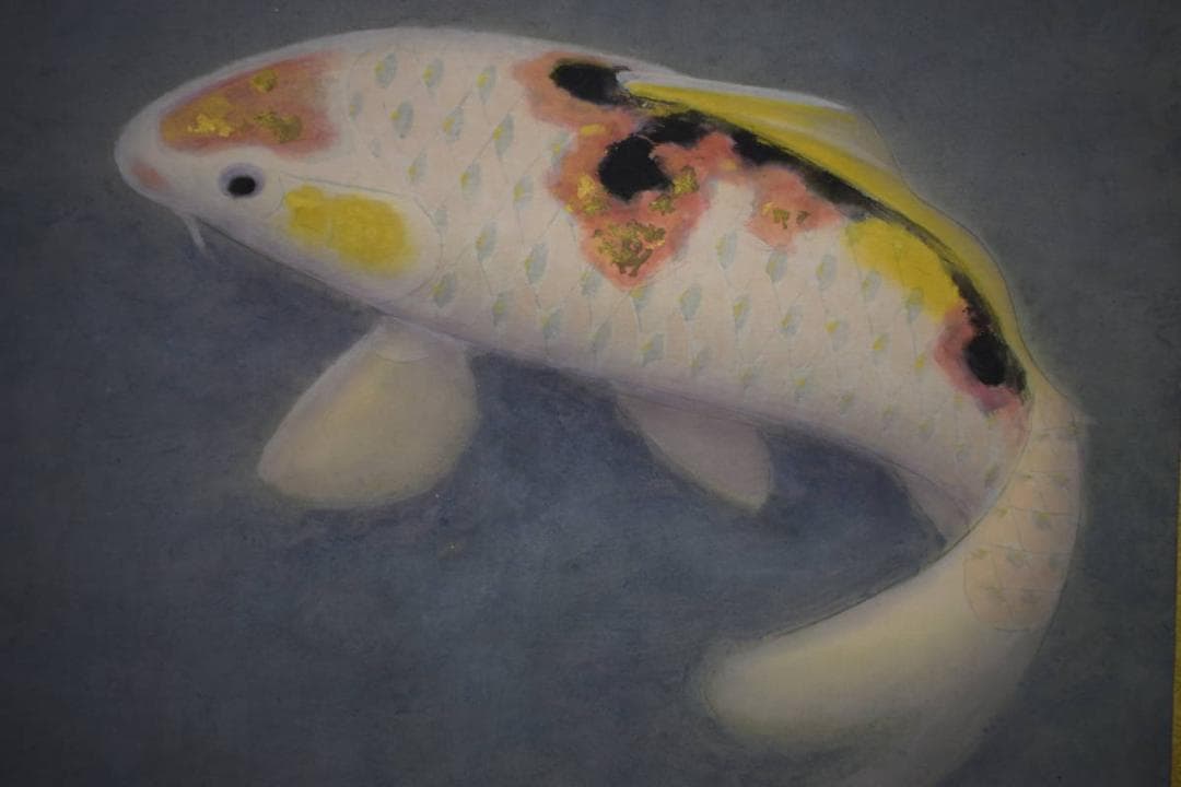 真作/島津華山/鯉図/桐共箱付/布袋屋掛軸HI-938 真作/島津華山/鯉図/桐共箱付/布袋屋掛軸HI-938 - メルカリ