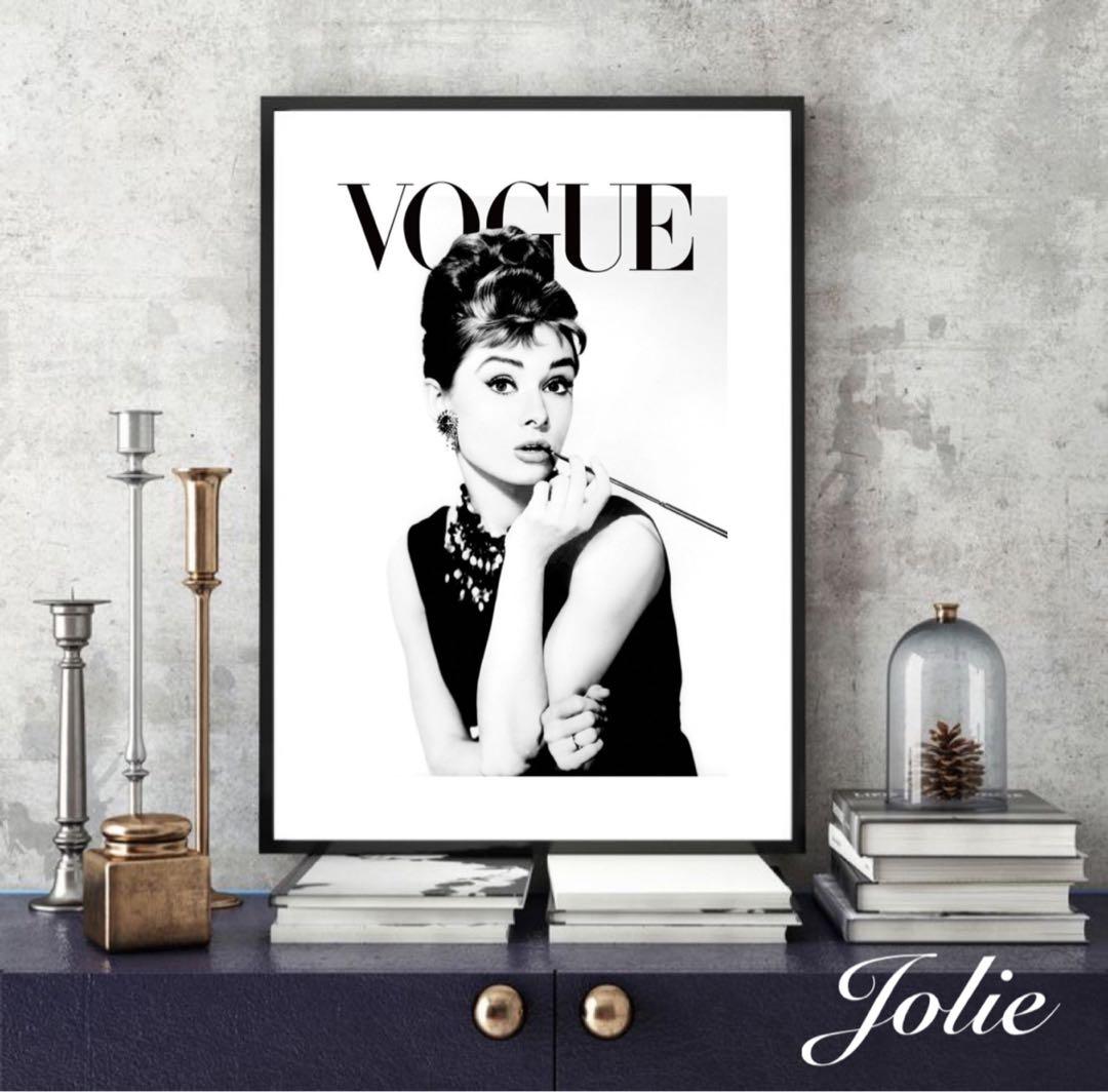 ⑯ インテリアポスター オードリーヘップバーン アートポスター - メルカリ