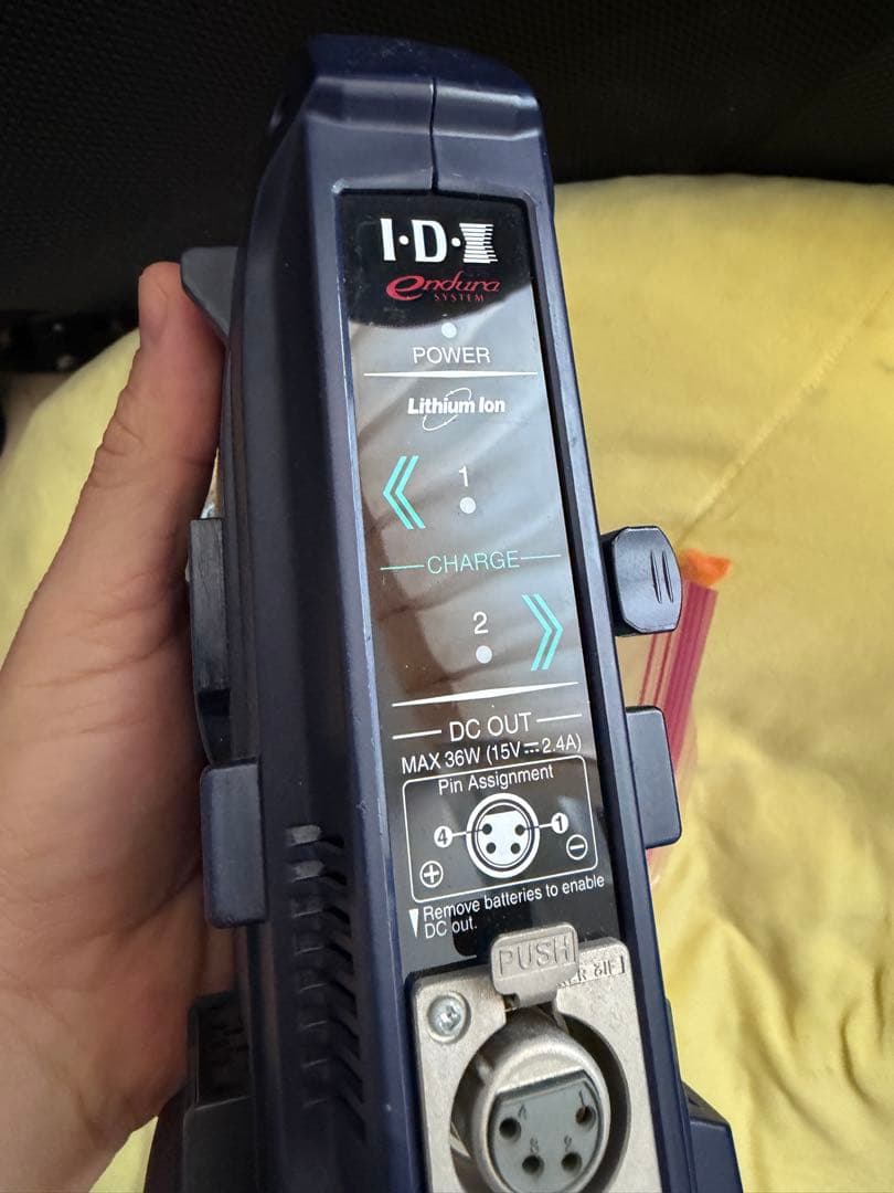 ビデオカメラ IDX VL-2X 2ch Quick Charger