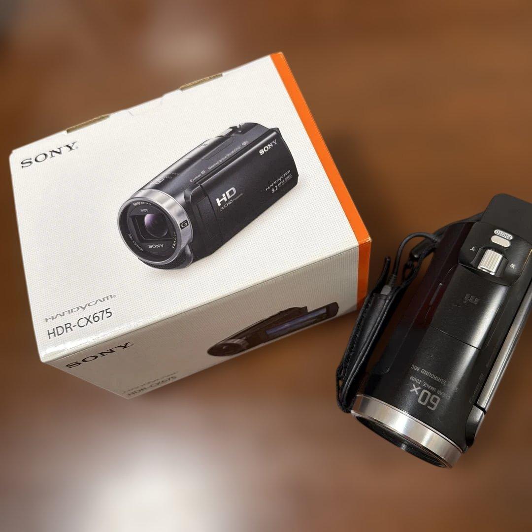 SONY ビデオカメラ HDR-CX675