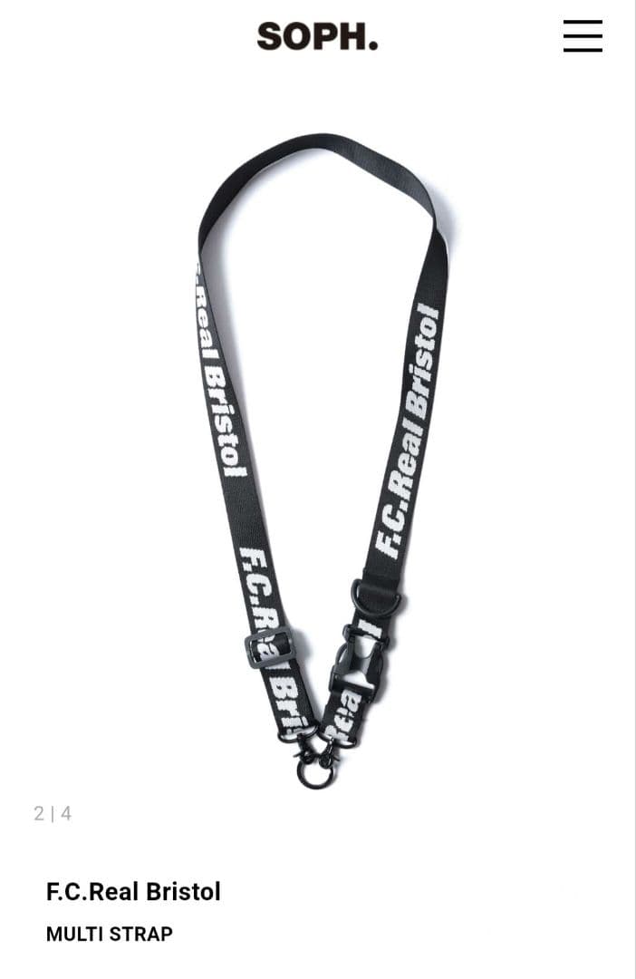 小物 F.C.Real Bristol FCRB MULTI STRAP 25 a