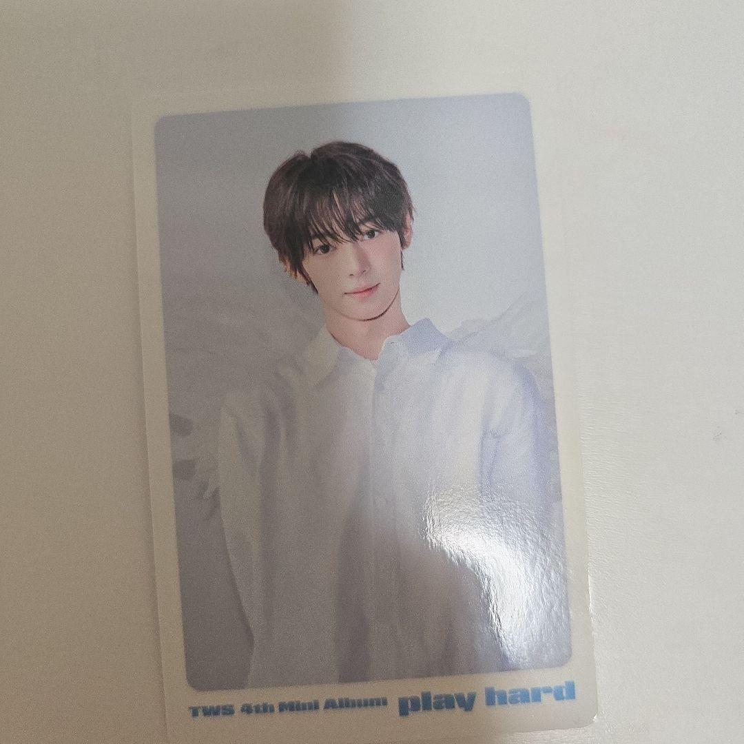 か*︎様 TWS 'play hard タワーレコード　トレカ　ハンジン