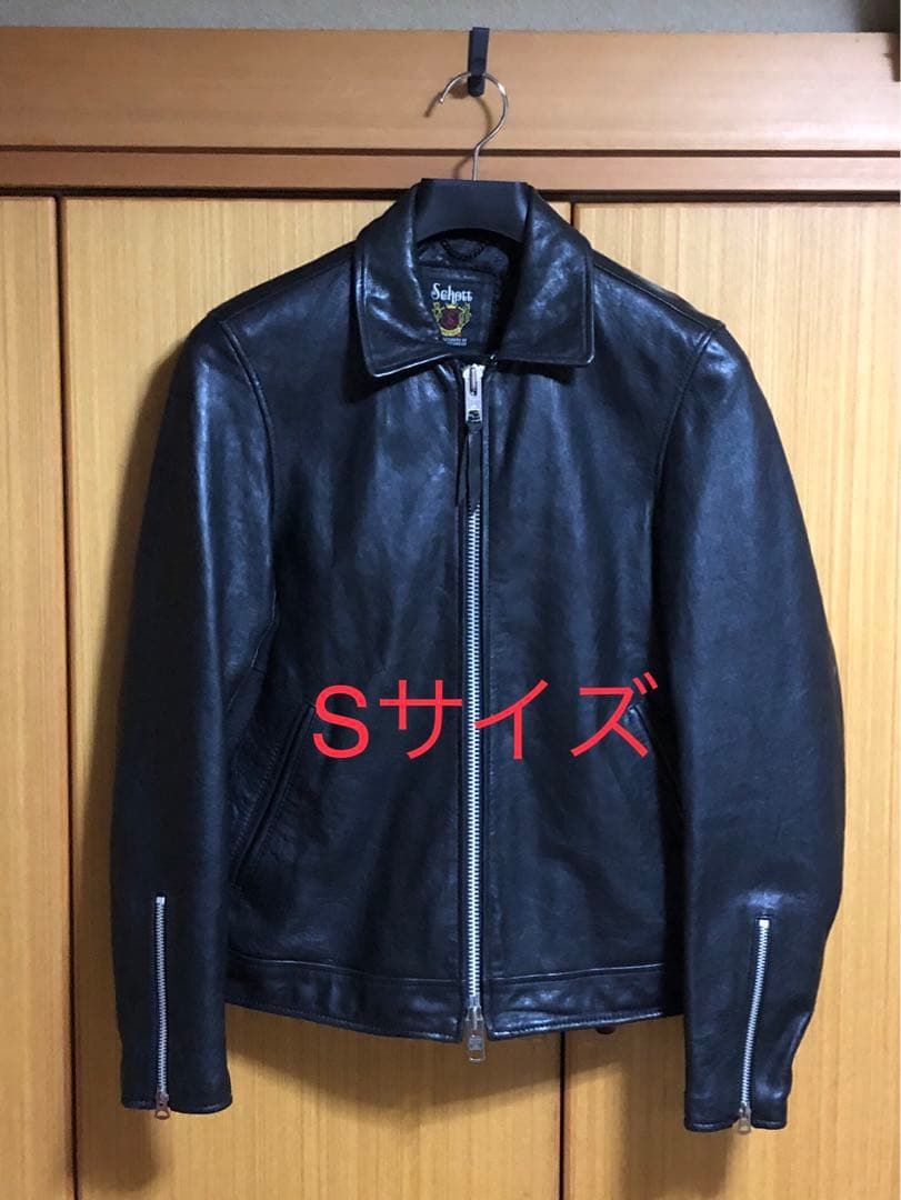 ショット　Schott 革ジャン　メンズ　シングル　 Sサイズ　3181076 Schott（ショット）70'S シングルライダース｜アメカジファッション