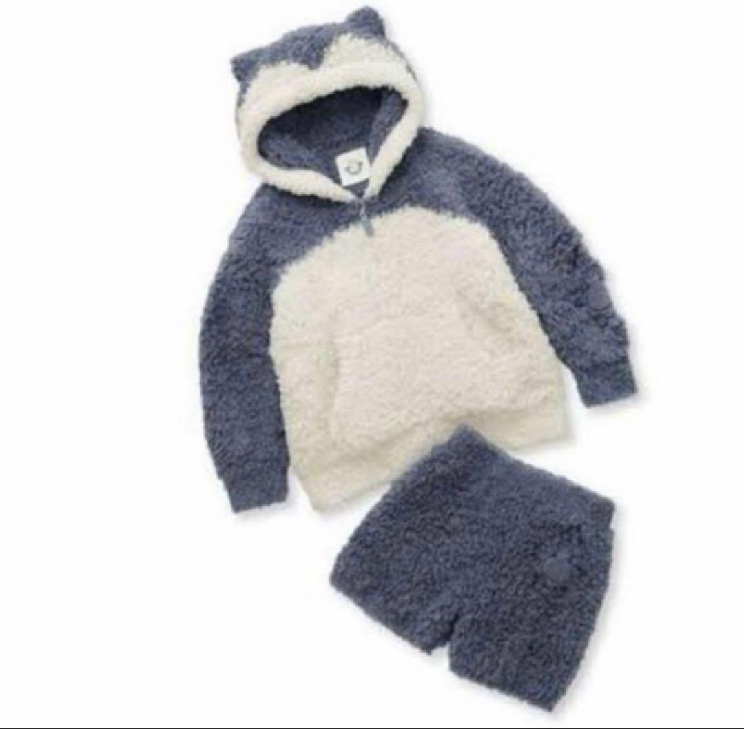 ジェラートピケ　ポケモンスリープ　カビゴン　キッズ 110〜120 Sサイズ ジェラピケ ポケモンスリープ カビゴン ロンパース キッズ レディース