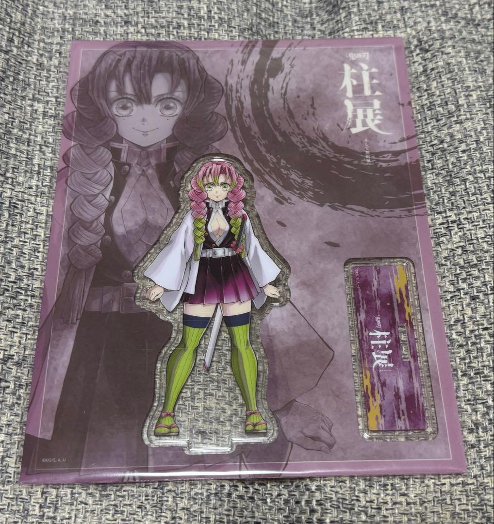 鬼滅の刃 柱展 キービジュアル アクリルスタンド 甘露寺蜜璃 正面