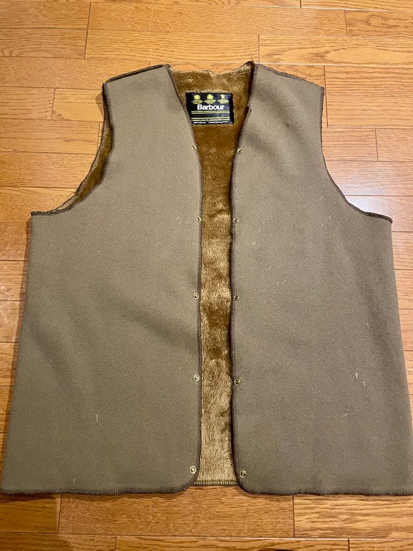 バブアー　インナーベスト　XL Barbour（バブアー） ライナーベスト WARM PILE WAISTCOAT/ZIP-IN