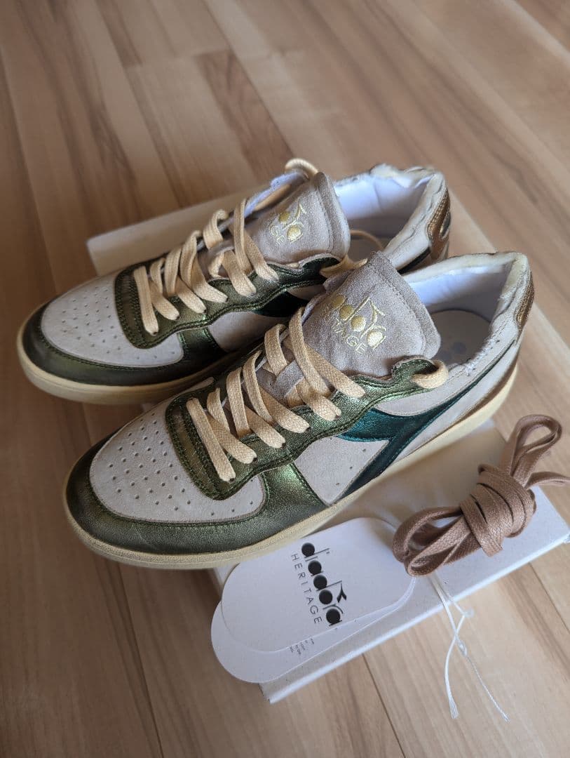 Diadora heritage　MI BASKET ROW CUT