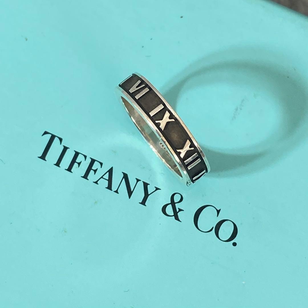 Tiffany オールドティファニー アトラス リング 7号　ヴィンテージ