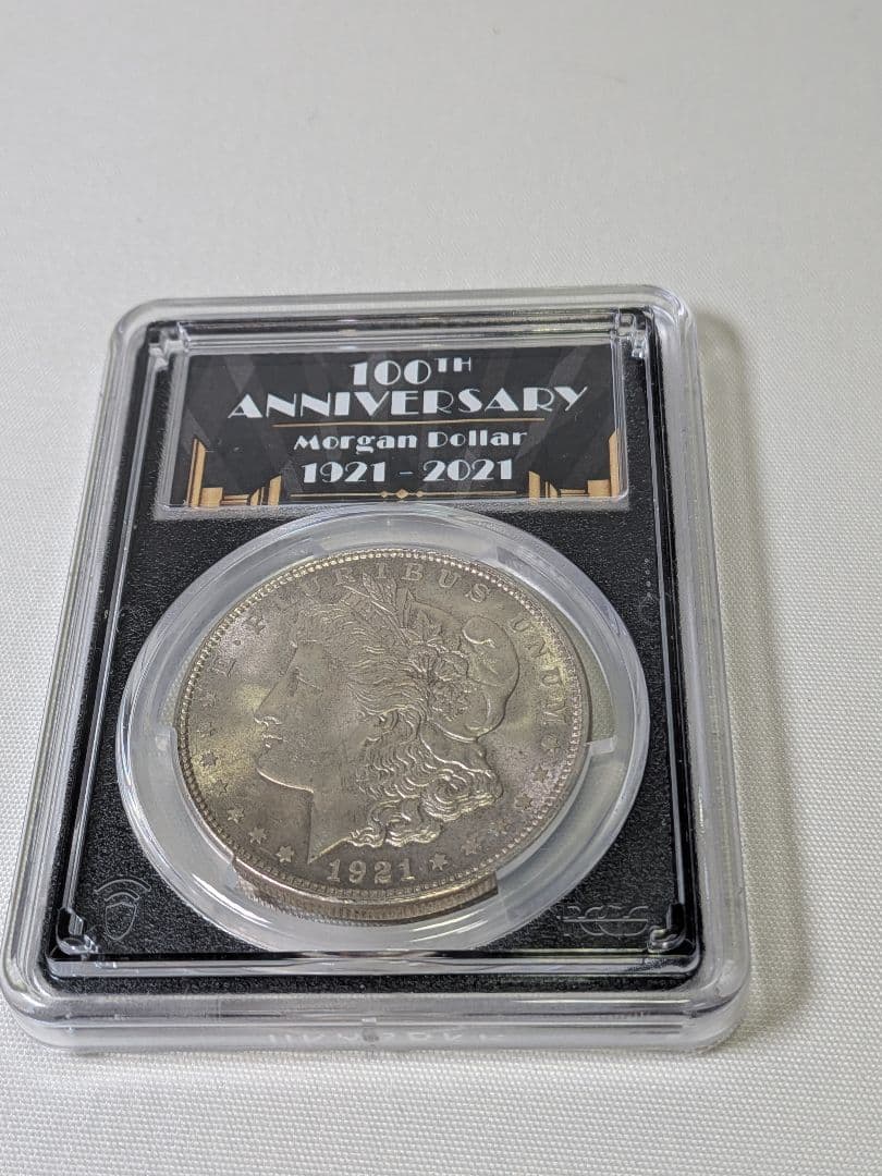 1921年 モルガンダラー 1ドル PCGS MS63 100周年アニバーサリー
