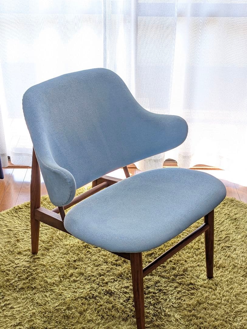 ☆希少 復刻版☆イージーチェア IL-10 ウォールナット無垢 キタニ アクタス