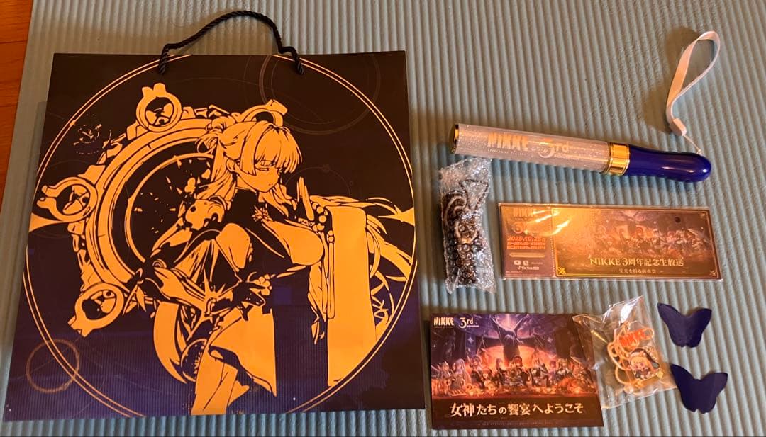 勝利の女神NIKKE 3周年記念 公式生放送 来場者特典セット