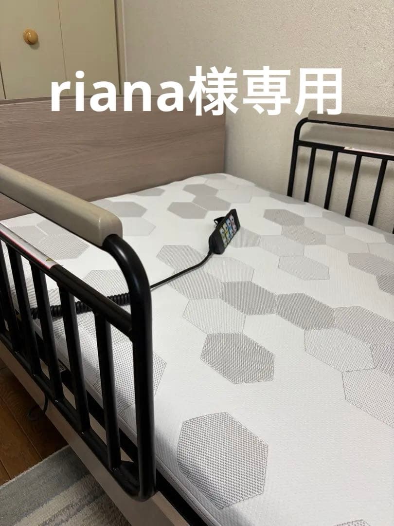 ニトリ　電動シングルベッド(ライズ3 3M-C LBR) 定価20万