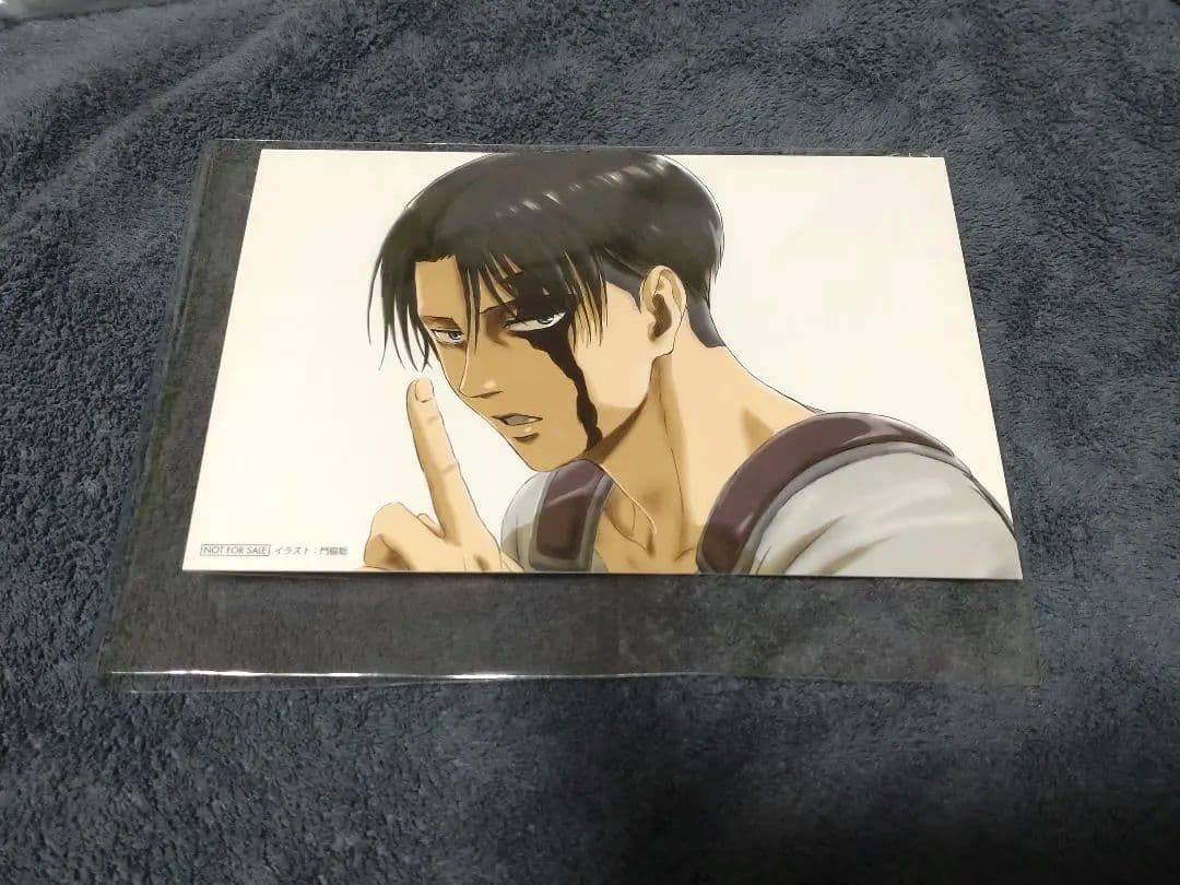 WIT STUDIO ポストカード 非売品 リヴァイ 進撃の巨人