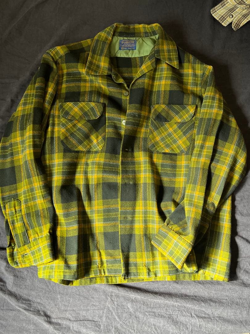 s*t様 Pendleton 純ウールネルシャツ L