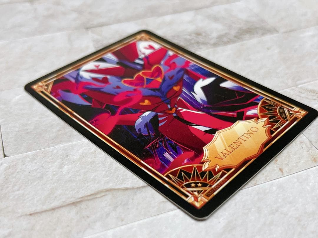 ハズビンホテル トレカ【Vees ヴォックス ヴァレンティノ ヴェルベット