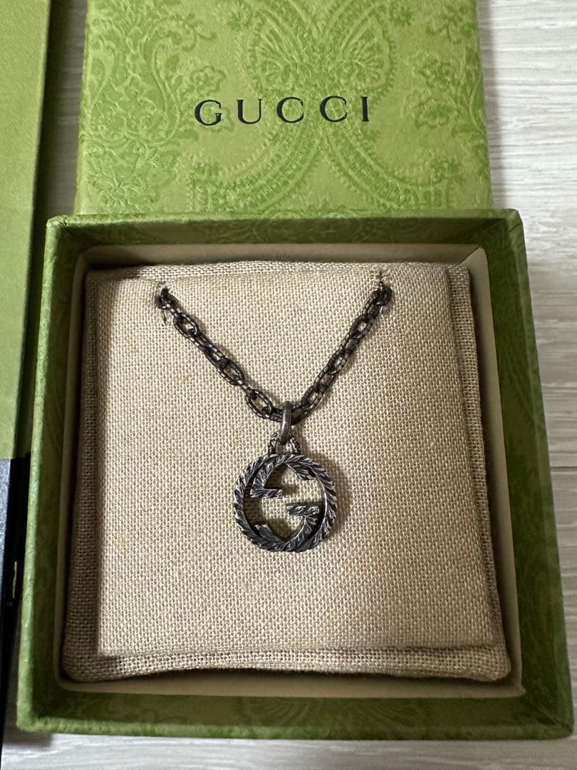 GUCCIネックレス インターロッキングG GUCCI（グッチ） ネックレス インターロッキングG シルバー925