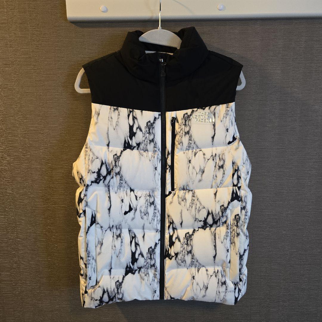 【M様用】THE NORTH FACE マーブル柄 ダウンベスト