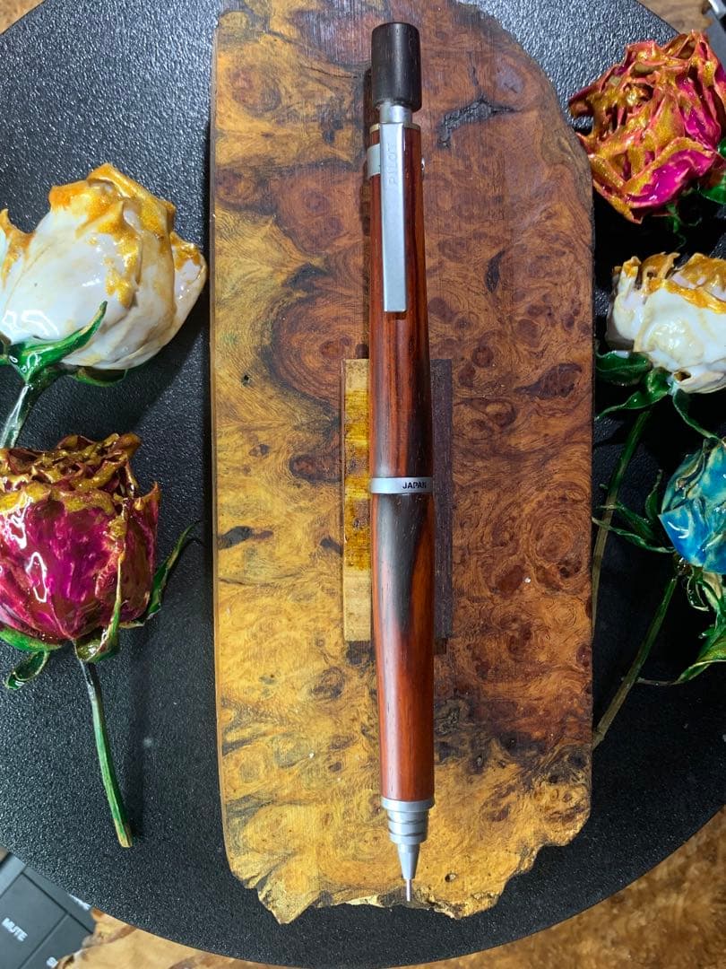 ヒヨコS20シャープペンシル0.3mm ヘッド共老紅木(金星)