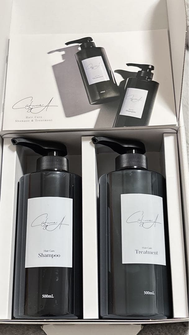 シャンプーとトリートメントセット 500mL