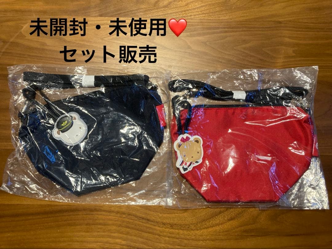 【送料無料】ファミリア Familiar JAL ポシェット 紺 赤 セット Amazon | [ファミリア] JALオリジナル チャーム付きポシェット