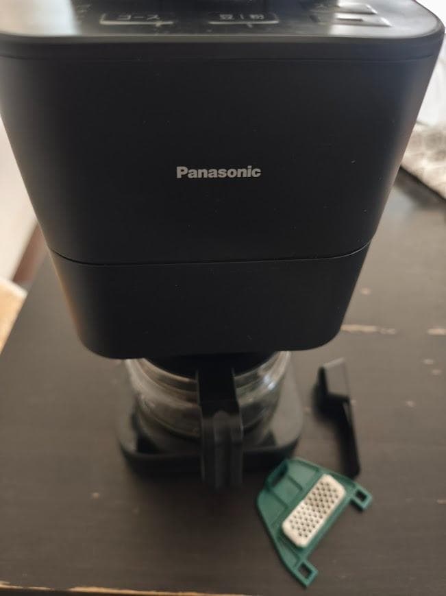 パナソニック コーヒーメーカー 全自動 ミル付き 沸騰浄水機能　NC-A58
