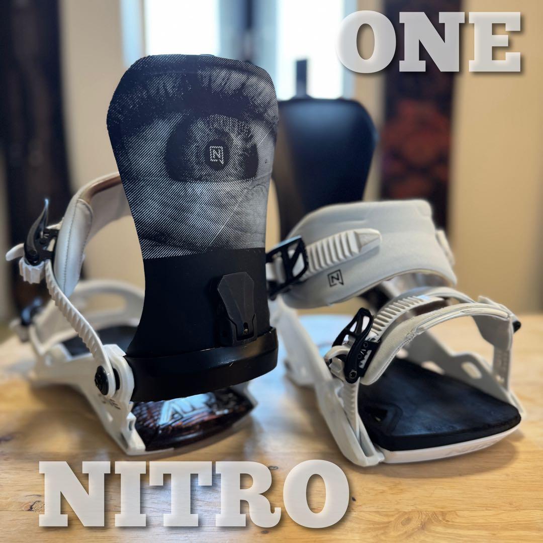 NITRO/ナイトロ ONEワンM スノーボードビンディング バインディング 楽天市場】ナイトロ ビンディング NITRO ONE ワン 25-26 メンズ
