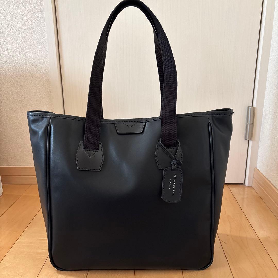 TOMORROWLAND トートバッグ A4可 黒　肩掛け　希少