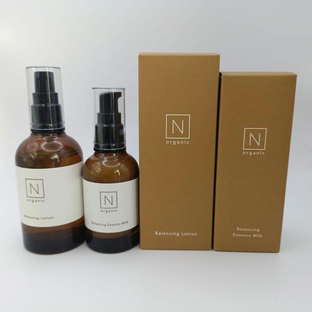N organic バランシングローション＆エッセンスミルクセット - メルカリ